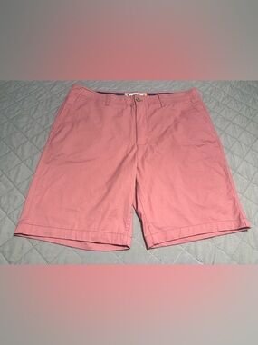 Tailor Vintage Pink Flat-Front Men's Shorts